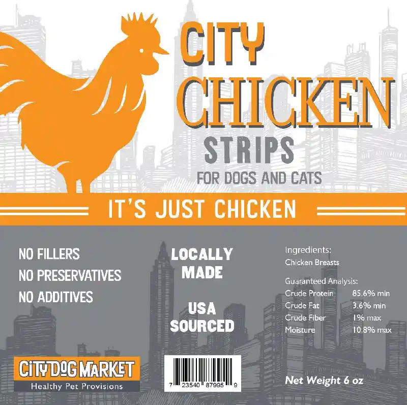 CDM City Ckn Strips 6-oz