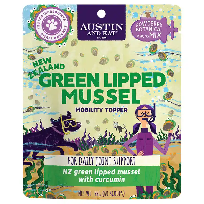Austin & Katgreen Lipped Mussel Mobility Topper 66g