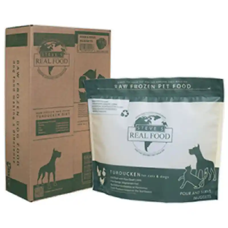 Steve's Real Food Frozen Turducken Patties 13.5 Lbs