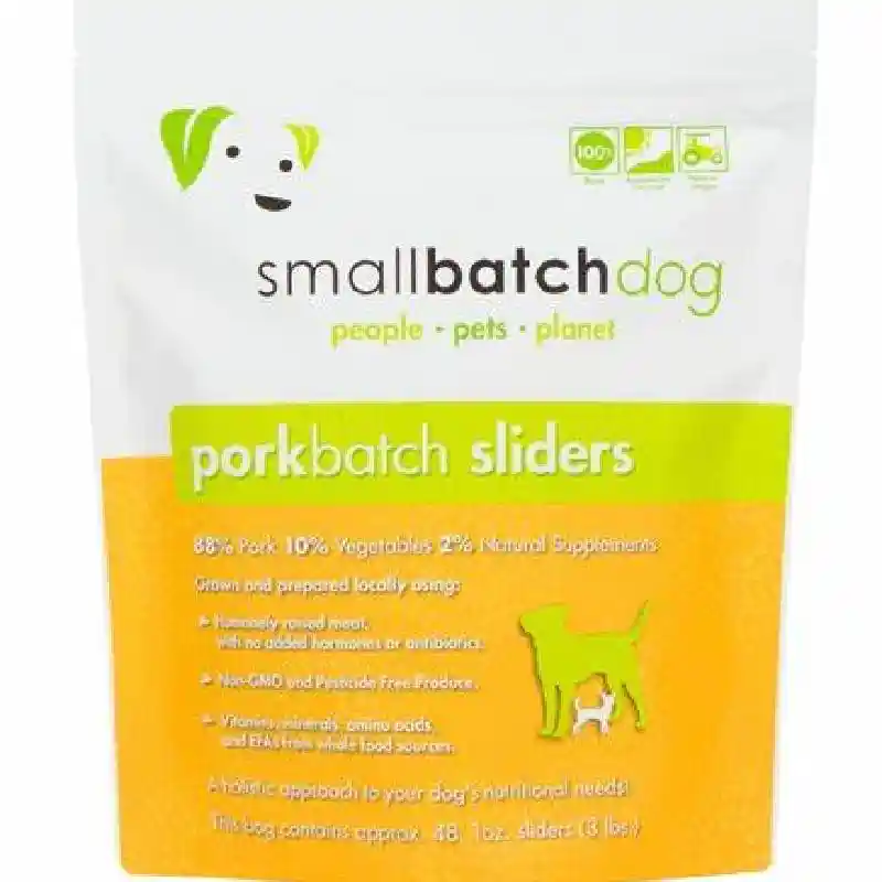 SmallBatch Frozen Pork 3lb dog