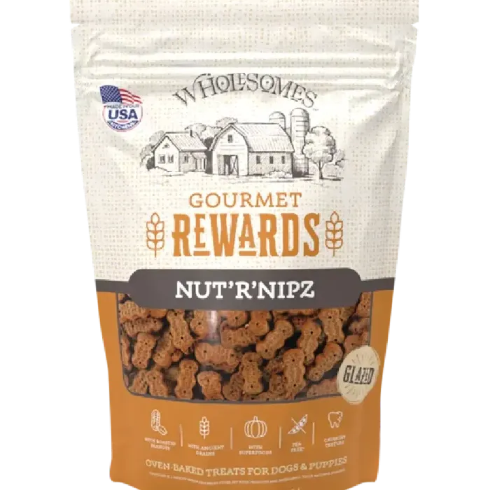 Wholesomes Rewards Nut R Nip Biscuit 2lbs
