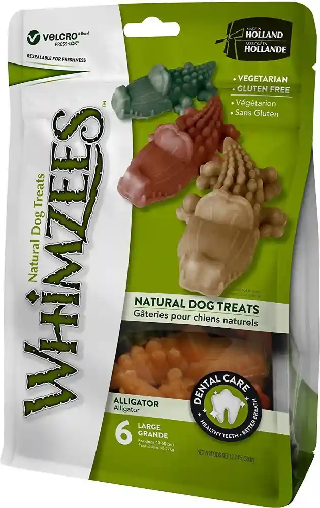 Whimzee Alligator Large 6pk