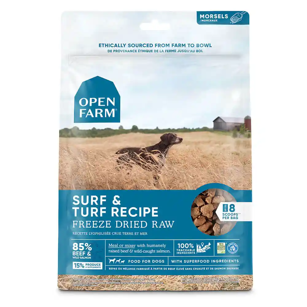 Open Farm Freeze Dried  Surf Turf - 3.5oz
