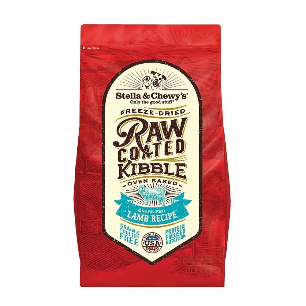 Raw Coated Lamb Recipe Dry Dog Food 22-lb