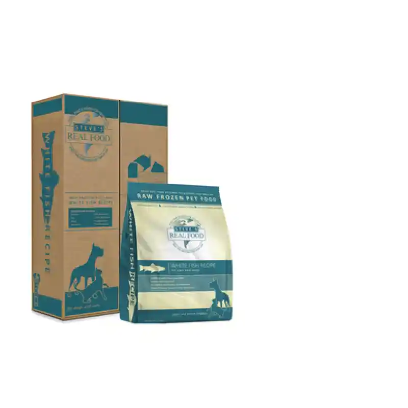 Steve's Frozen Whitefish Patties 14 lb