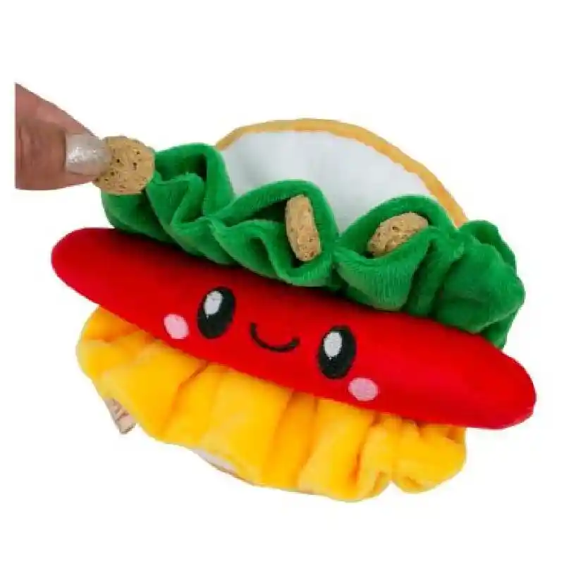 Territory Plush Hot Dog  8" Dog Toy