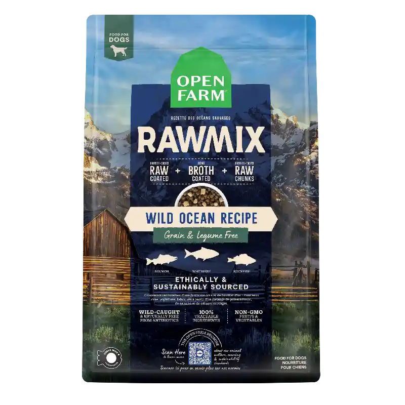 Open Farm Dog Rawmix GF Wild Ocean 20lb