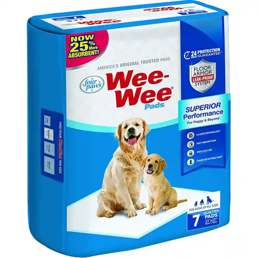 Four Paws Wee-wee Pads 5-ply 7-ct