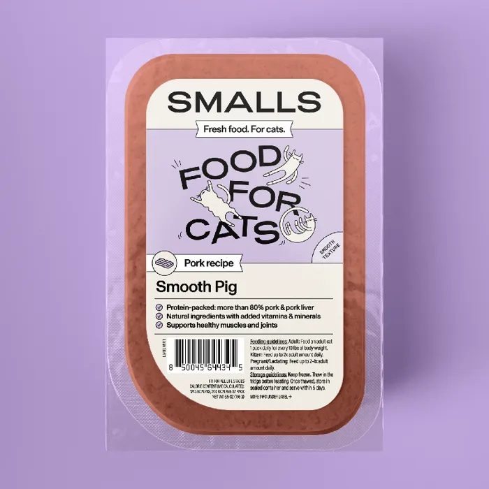 Smalls Cat Frozen Smooth Pork 5.5 oz