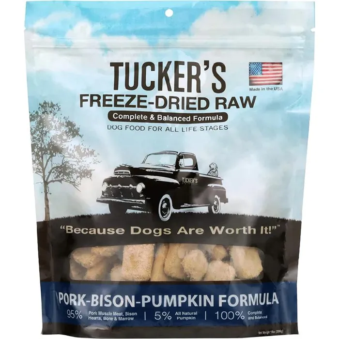 Tucker's Fd Pork Bison & Pumpkin 14-oz