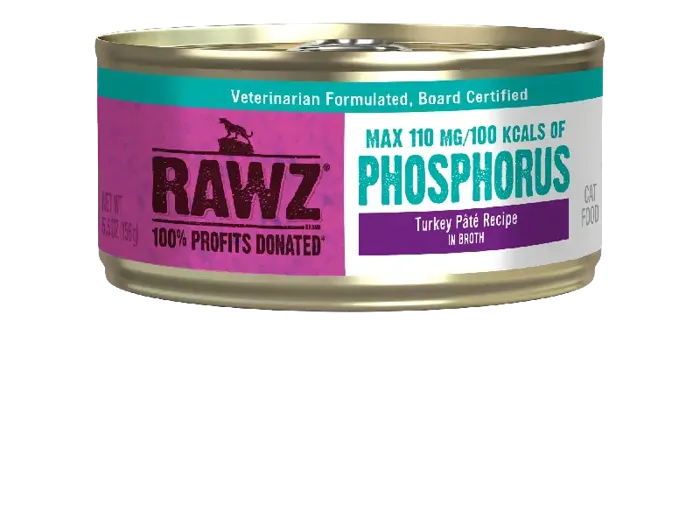 Rawz Cat Can Phosphorous Turkey Pate