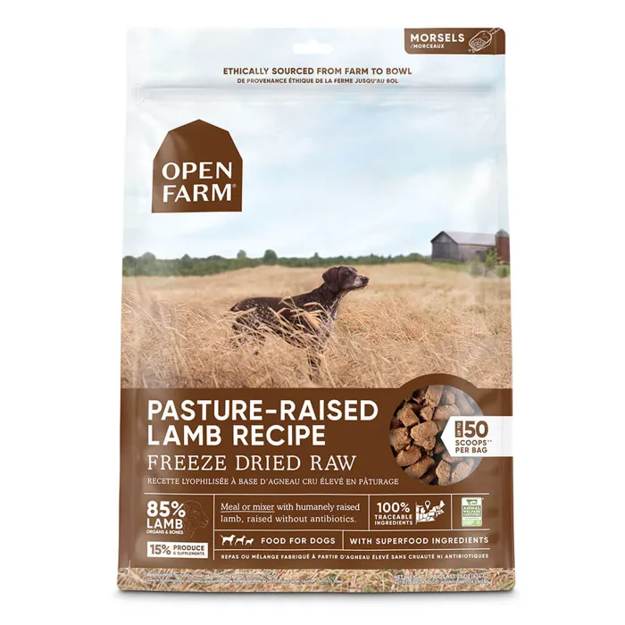 Open Farm Dog Fd Raw Pasture Raised Lamb 22-oz