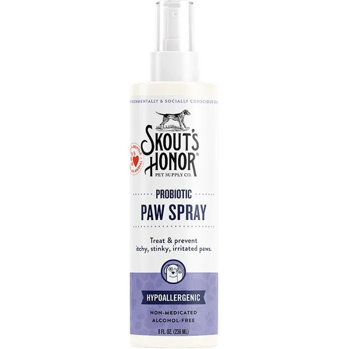 Skout's Honor Probiotic Paw Spray 8-oz