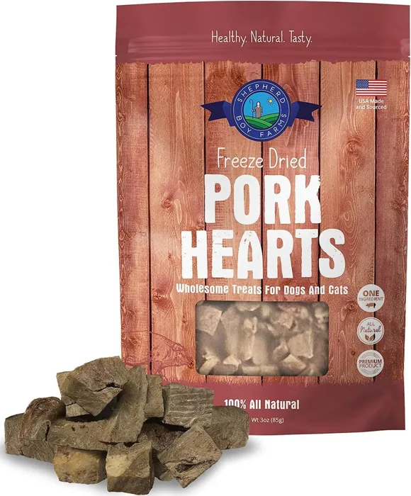 Shepherd Boy Farms Treats Pork Heart 8-oz
