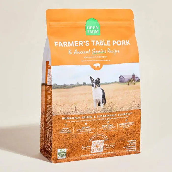 Open Farm Dog Ancient Grain Pork 22-lb