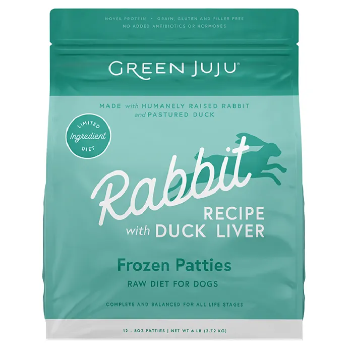 Green Juju Rabbit Patties 6-lb