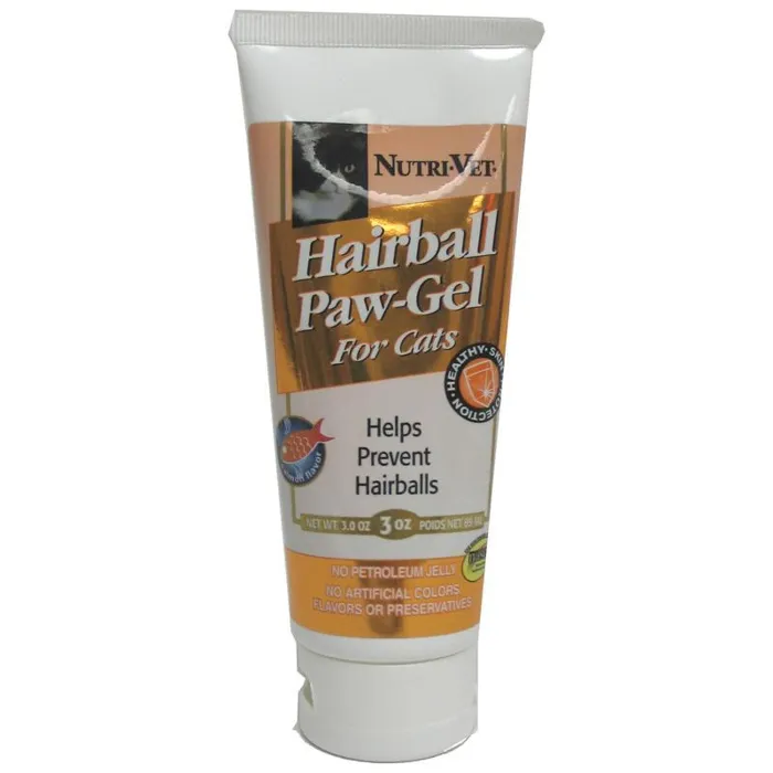 Nutri-vet Hairball Paw-gel For Cats 3 Oz