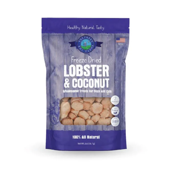 Shepherd Boy Farms Lobster & Coconut Treats 2-oz