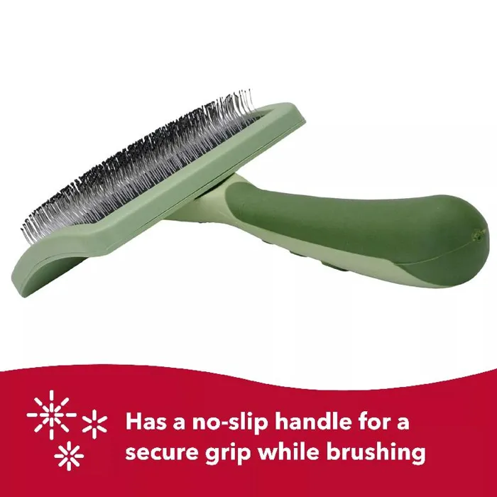 Safari Curved Firm Slicker Brush For Dogs Large