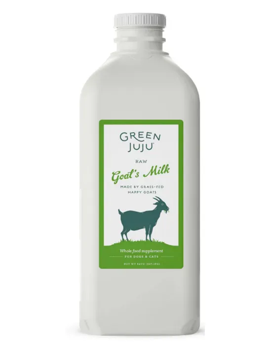 Green Juju Raw Goat's Milk Whole Food Supplement For Dogs & Cats 64-oz