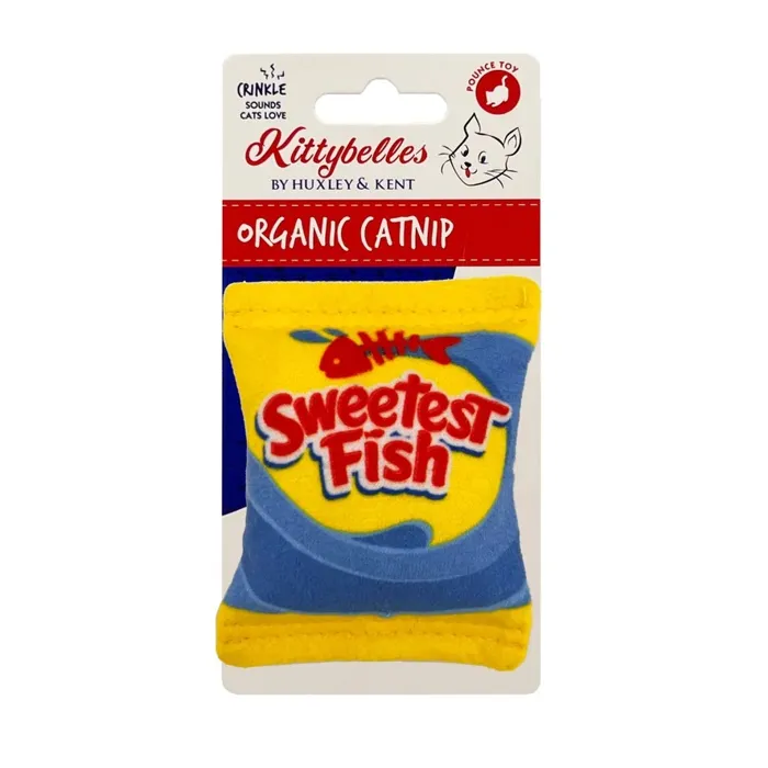 Huxley Kittybelles Sweetest Fish Toy