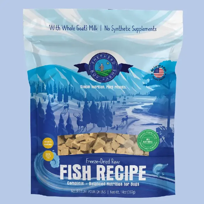 Shepherd Boy Farms Dog Fd Fish 14-oz