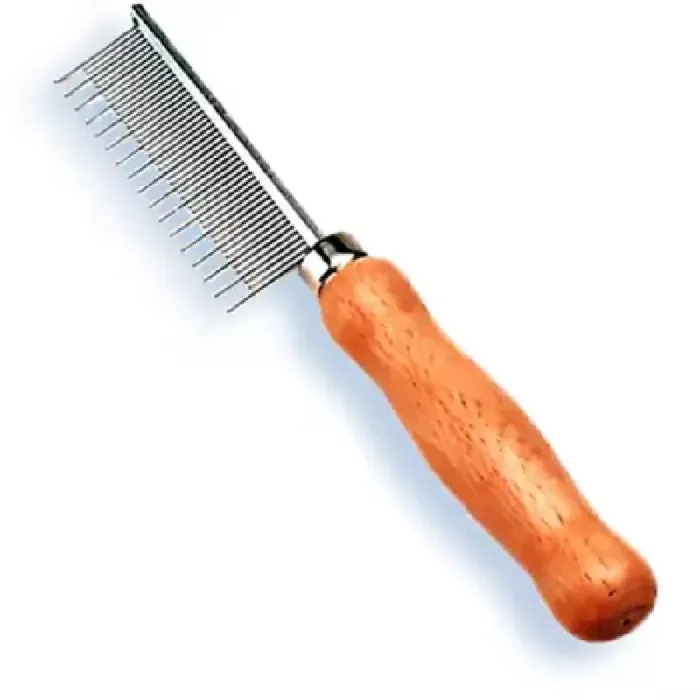 Shedding Dog Comb With Rotating Teeth - 7.5" L X 2