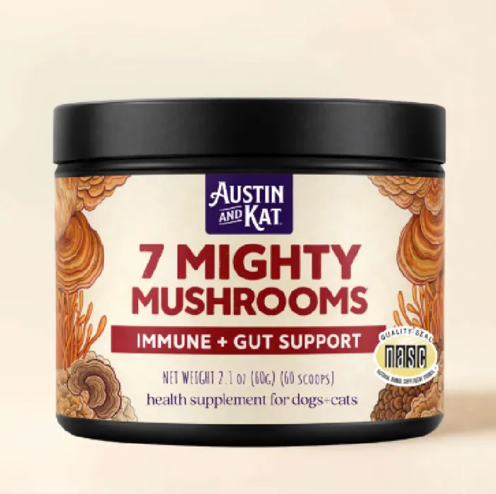 Austin & Kat Dog Harpers Mushroom Medley Powder 66g