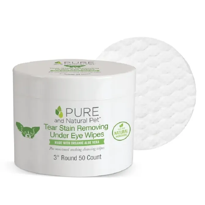 Pure And Nat Pet Wellness - Tear Stain Wipes 50-ct