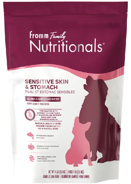 Fromm Nutritionals Dd 4lb/5 Sensitive Skin Stomach Slmn