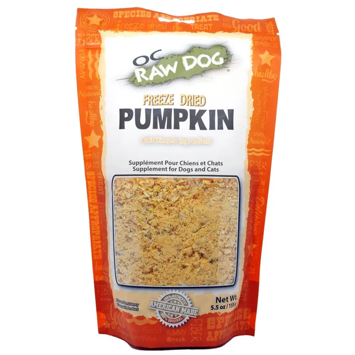Oc Raw Freeze Dried Pumpkin 5.5-oz
