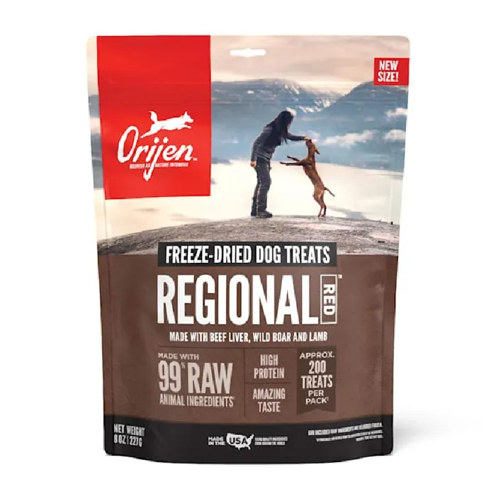 Orijen Dog Regional Red Fd Treat 8oz