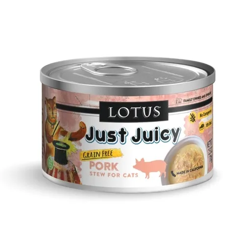 Just Juicy Pork Stew Gf Canned Cat Food 2.5-oz