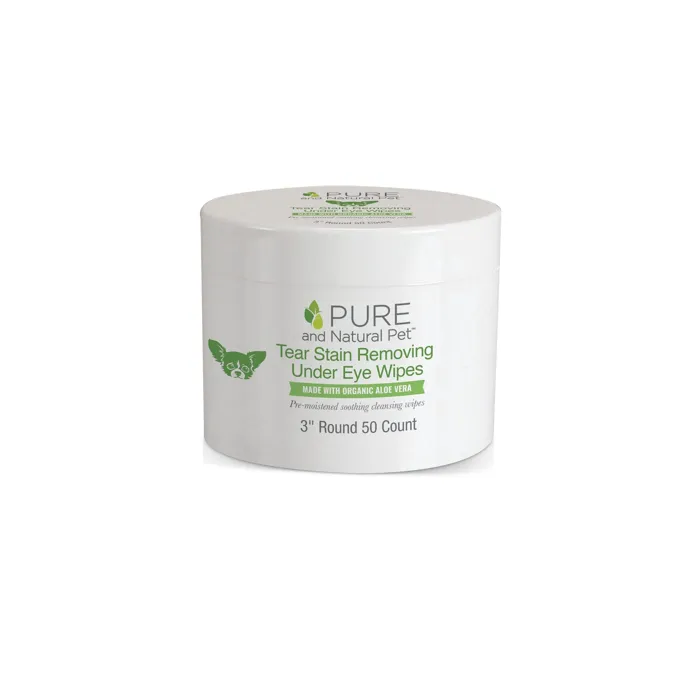 Pure And Natural Pet Wellness - Tear Stain Wipes 50ct