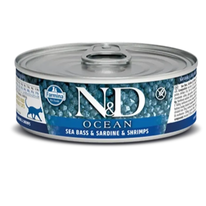 Farmina Cat Ocean Sea Bass/sardine/shrimp 2.5-oz