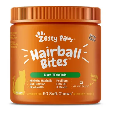 Hairball Bites Salmon - 60ct