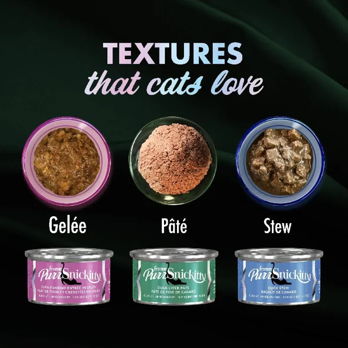 Fromm Purrsnickitty Cc 3oz/12 Tuna Shrmp In Gelee Adult