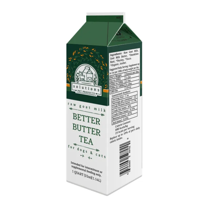 Solutions Pet Products Better Butter Tea Milk Based Spr For Dogs & Cats, 32-oz