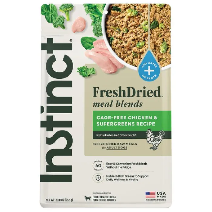 Instinct FreshDried FD Chicken Dog 23oz