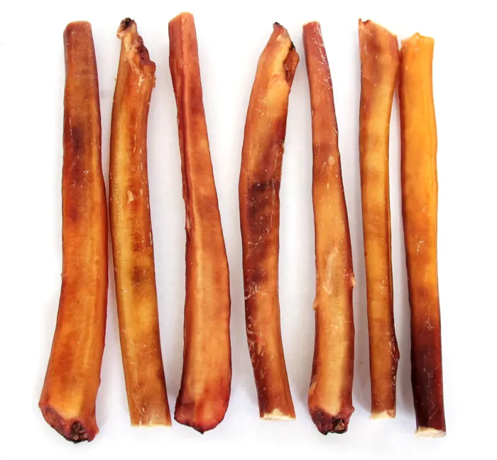 Natural Dog Jumbo Bully Stick 12" Odor Free