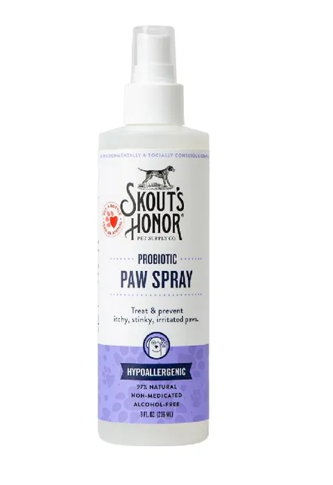 Skout's Honor Probiotic Paw Spray 8-oz