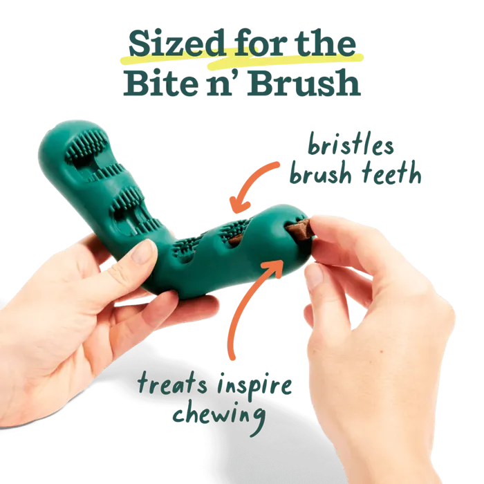 Woof Dog Toy Bite N Brush Dental Refills 18-ct