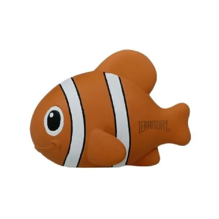 Territory Latex Squeeker Clown Fsh 4.5"