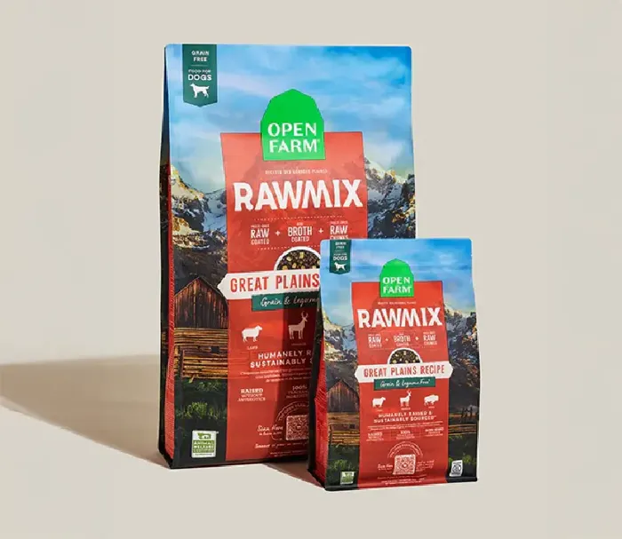 Open Farm Dog Dry Gf Raw Mix Great Plains 20#