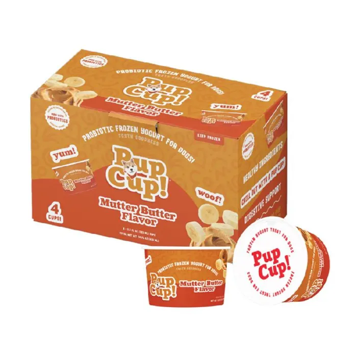 Pup Cup Yog Muttr Bttr 3.5oz 4pk