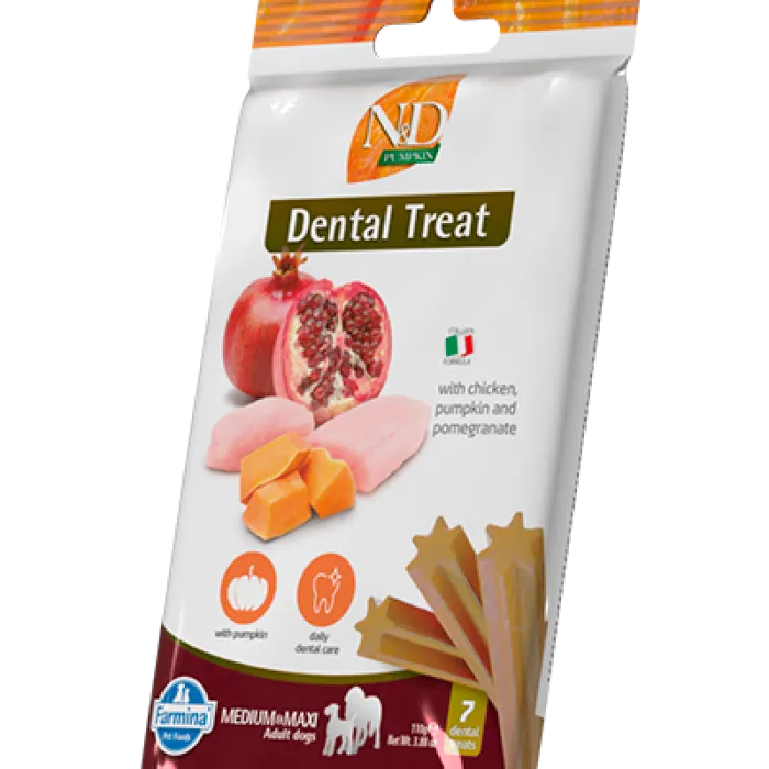 Farmina Treat Pumpkin Chicken Pomegranate Adult Med Maxi 3.5