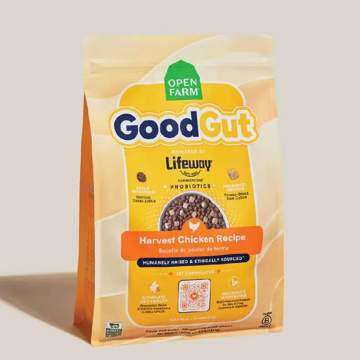 Open Farm Dog Dry Goodgut Harvest Chicken 3.5#