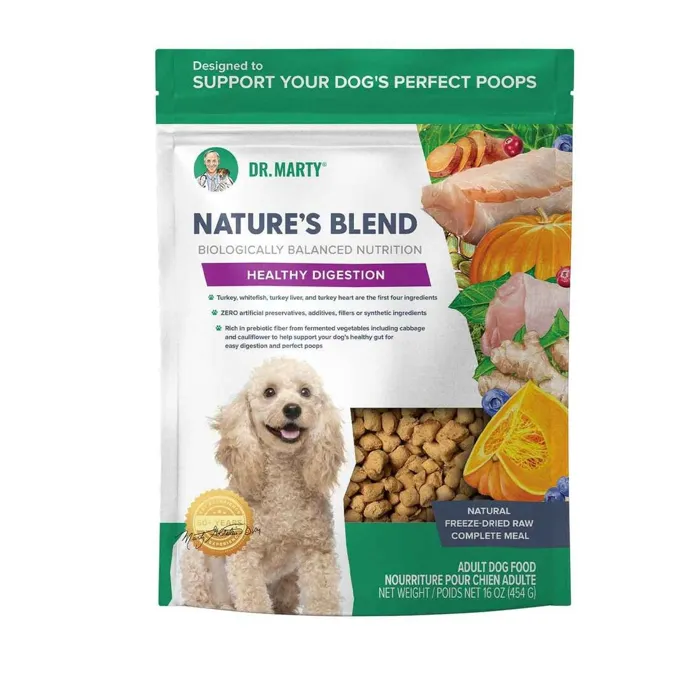 Dr. Marty's Freeze Dried Nature's Blend Healthy Digestion 16-oz