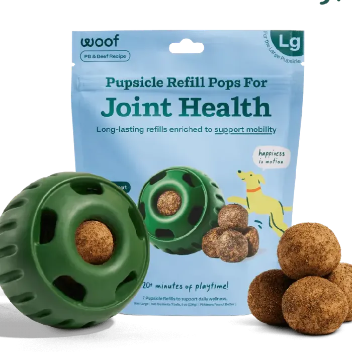 Woof Pupsicle Refill Pops Joint X-large 12-oz
