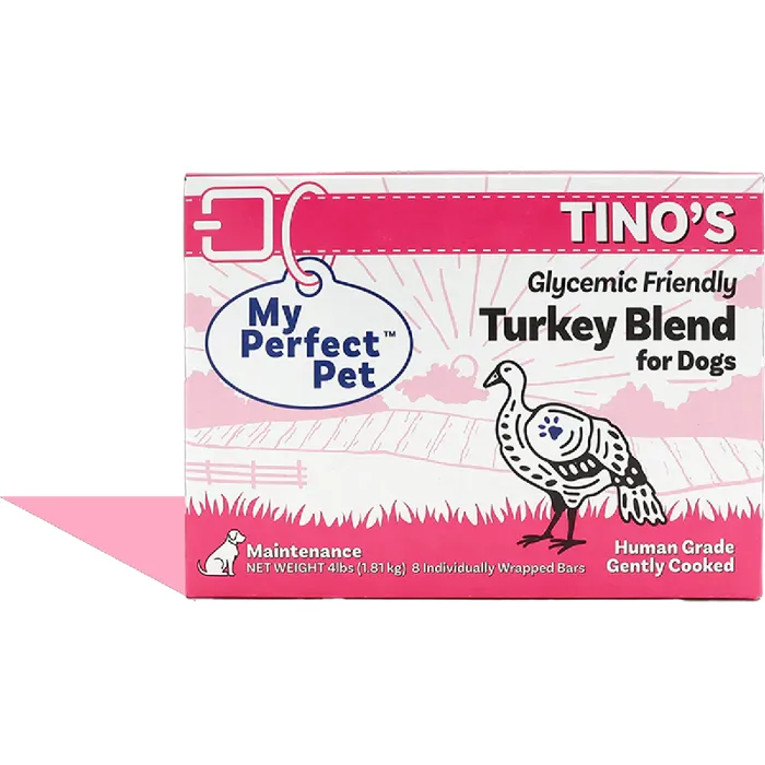 My Perfect Pet Dog Frozen Turkey Reduced Carbs 4#
